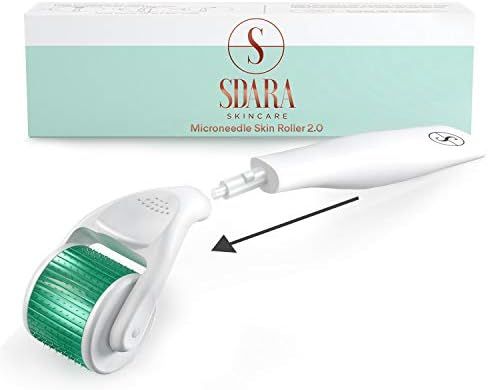 Sdara Derma Roller Version 2.0 With Replacement Head, Cosmetic Needling Instrument For Face, 192 ... | Amazon (US)