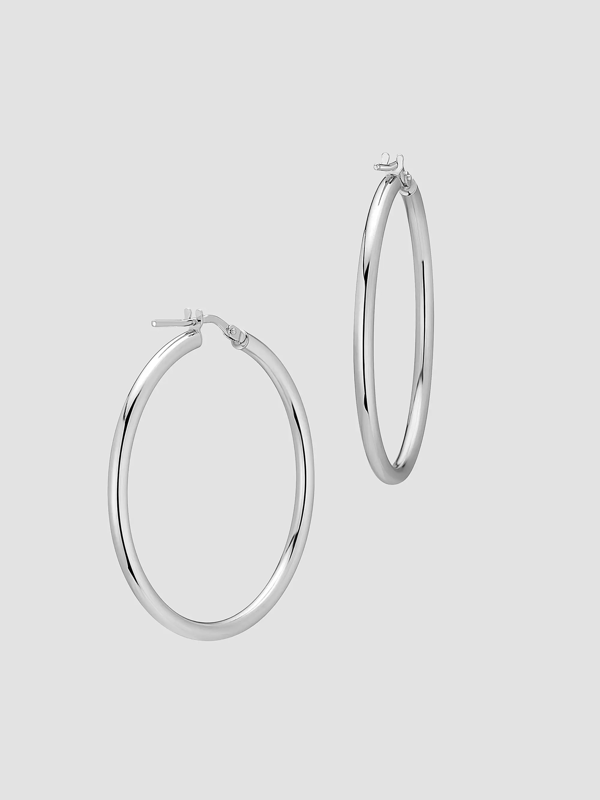 Mini Everyday Hoops in Sterling Silver | Saks Fifth Avenue