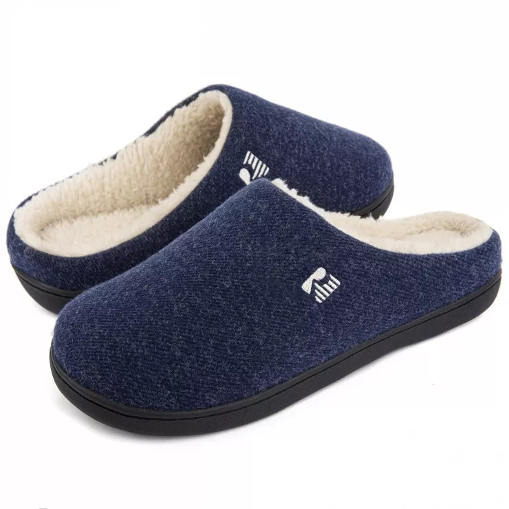 RockDove Men's Evan Sherpa Lined Slide Slipper | Target