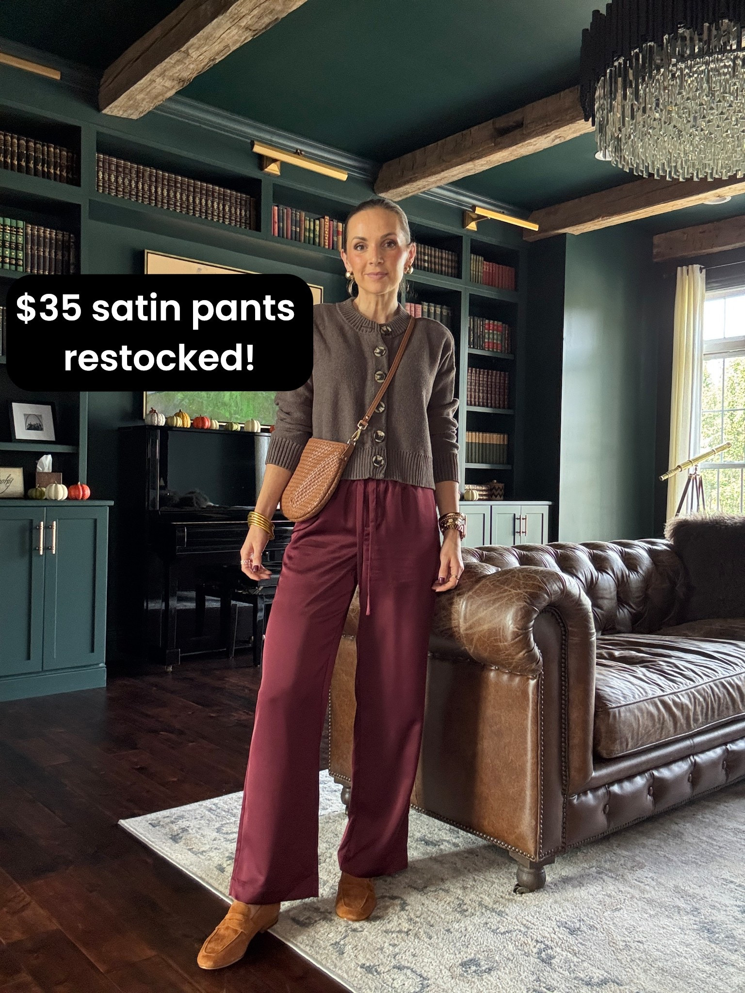 These are some of my favorite pants! And they’re only $35!! I wear a size small.