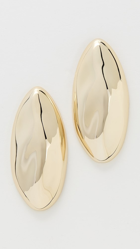 The XL Chrome Orb Studs | Shopbop