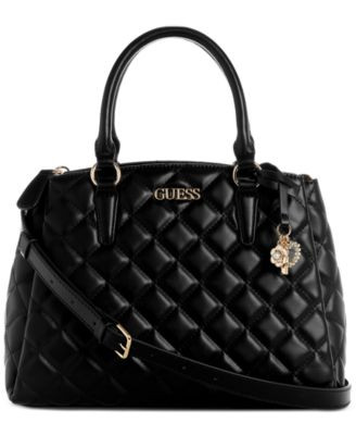 Tinsley Medium Quilted Three Compartment Satchel | Macy's