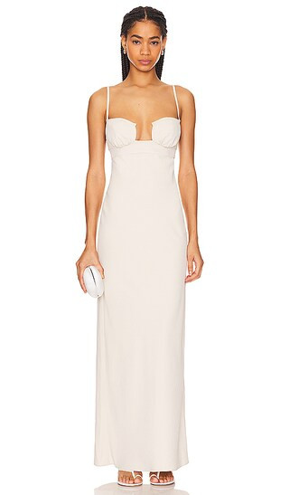 Mae Dress in Cream | Revolve Clothing (Global)