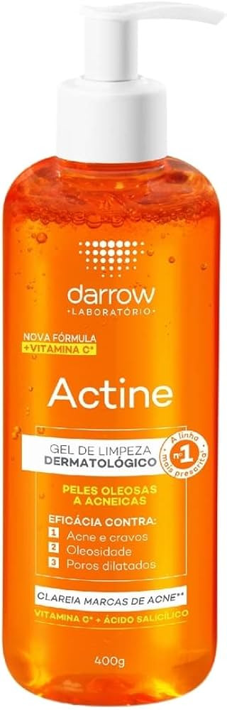 Darrow Actine - Gel de Limpeza Facial 400g | Amazon (BR)