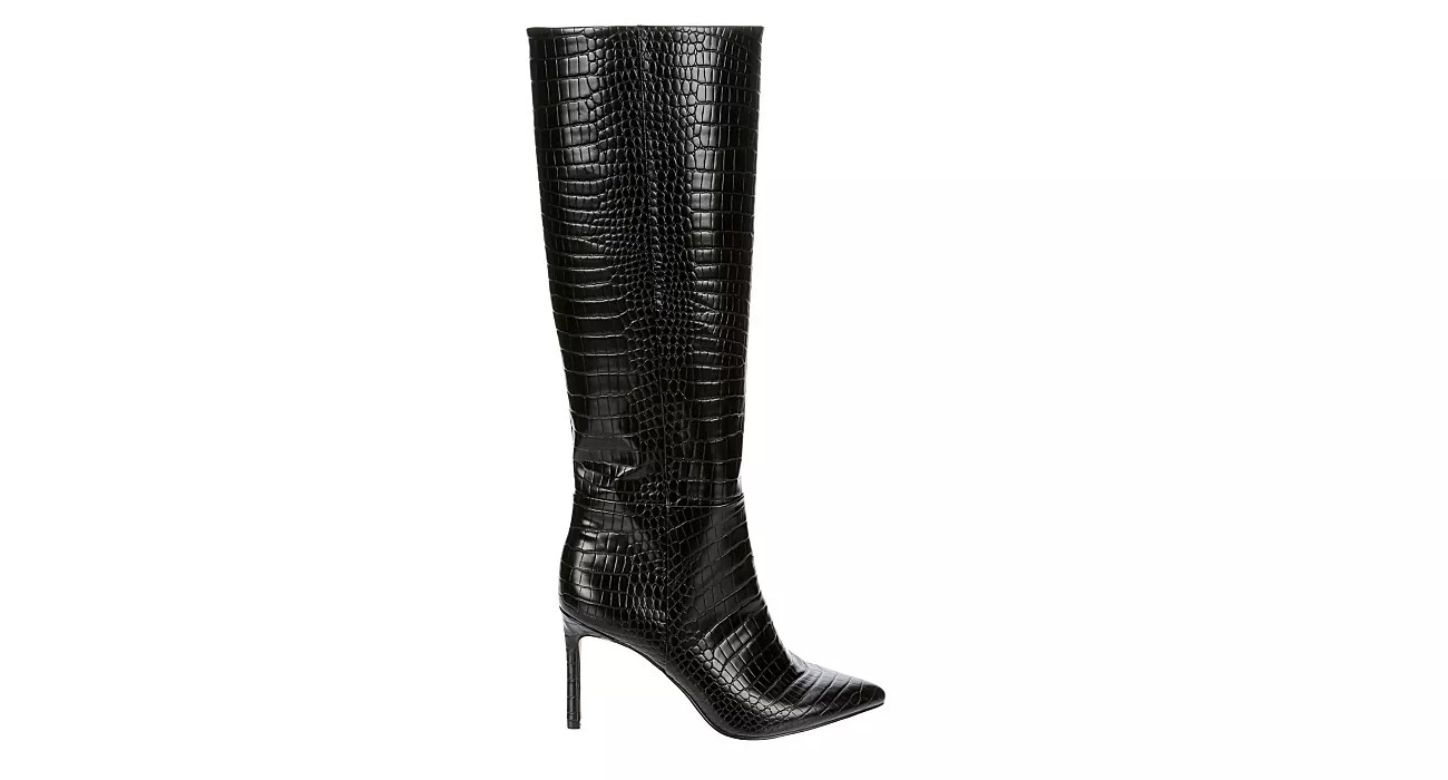 Madden Girl Womens Chantelle Tall Dress Boot - Black | Rack Room Shoes