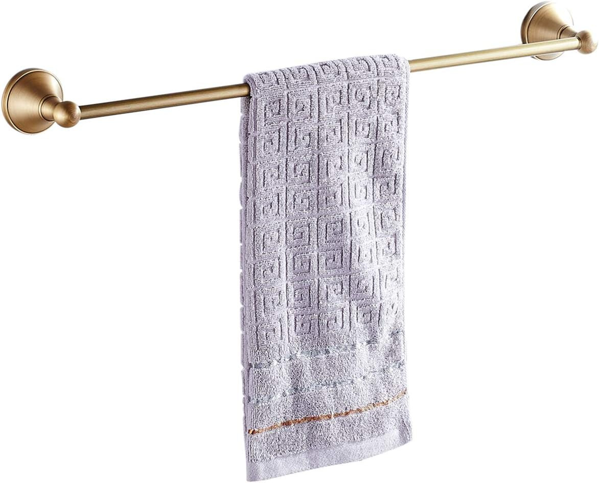 Flybath Towel Bar Rail Single Layer Antique Brass Towels Hanger Holder Wall Mounted 57 cm / 22 In... | Amazon (US)