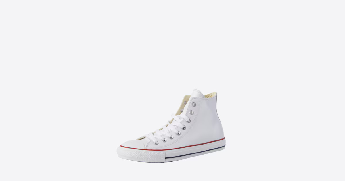 CONVERSE Sneakers hoog 'CHUCK TAYLOR ALL STAR CLASSIC HI LEATHER' in Wit | ABOUT YOU | ABOUT YOU NL