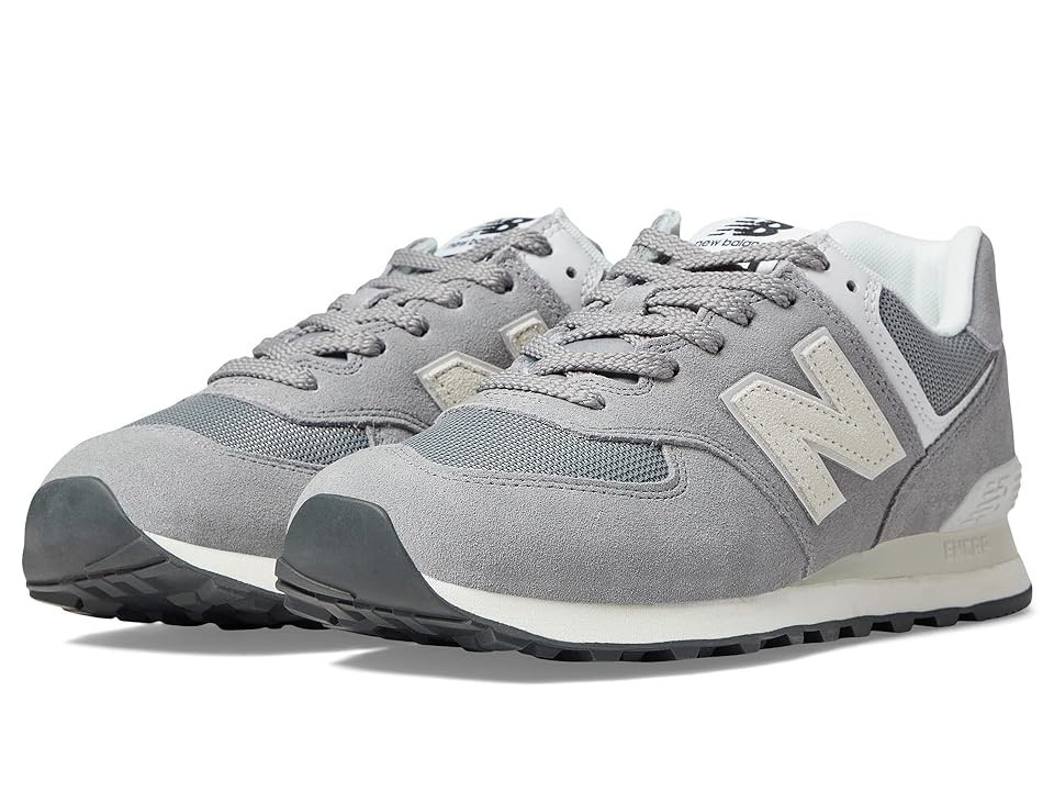 New Balance Classics U574v2 (Grey/Off-White) Shoes | Zappos