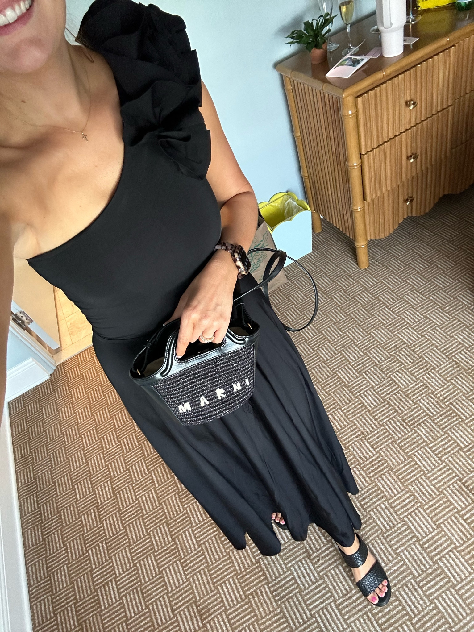 Dinner outfit at the colony hotel Palm beach Maygel coronel 

#LTKtravel #LTKshoecrush #LTKstyletip