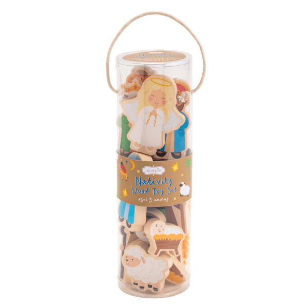 Nativity Wood Toy Set | Mud Pie