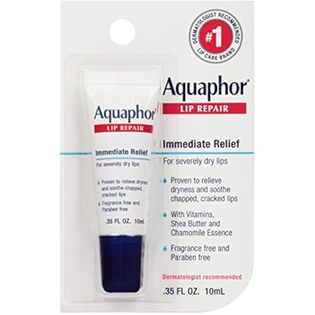Aquaphor Lip Repair Stick - Soothes Dry Chapped Lips - Two(2) .17 Oz Sticks | Amazon (US)