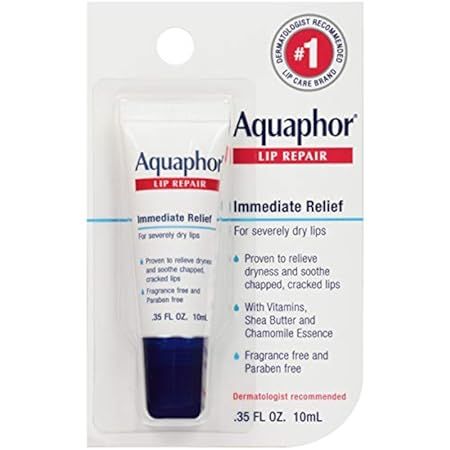 Aquaphor Lip Repair Stick - Soothes Dry Chapped Lips - Two(2) .17 Oz Sticks | Amazon (US)