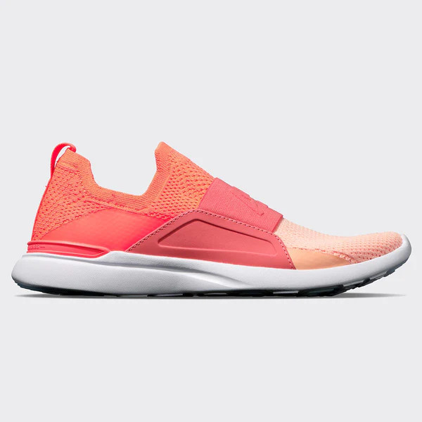 Women's TechLoom Bliss Laser Red / Fire Coral / Faded Peach | APL