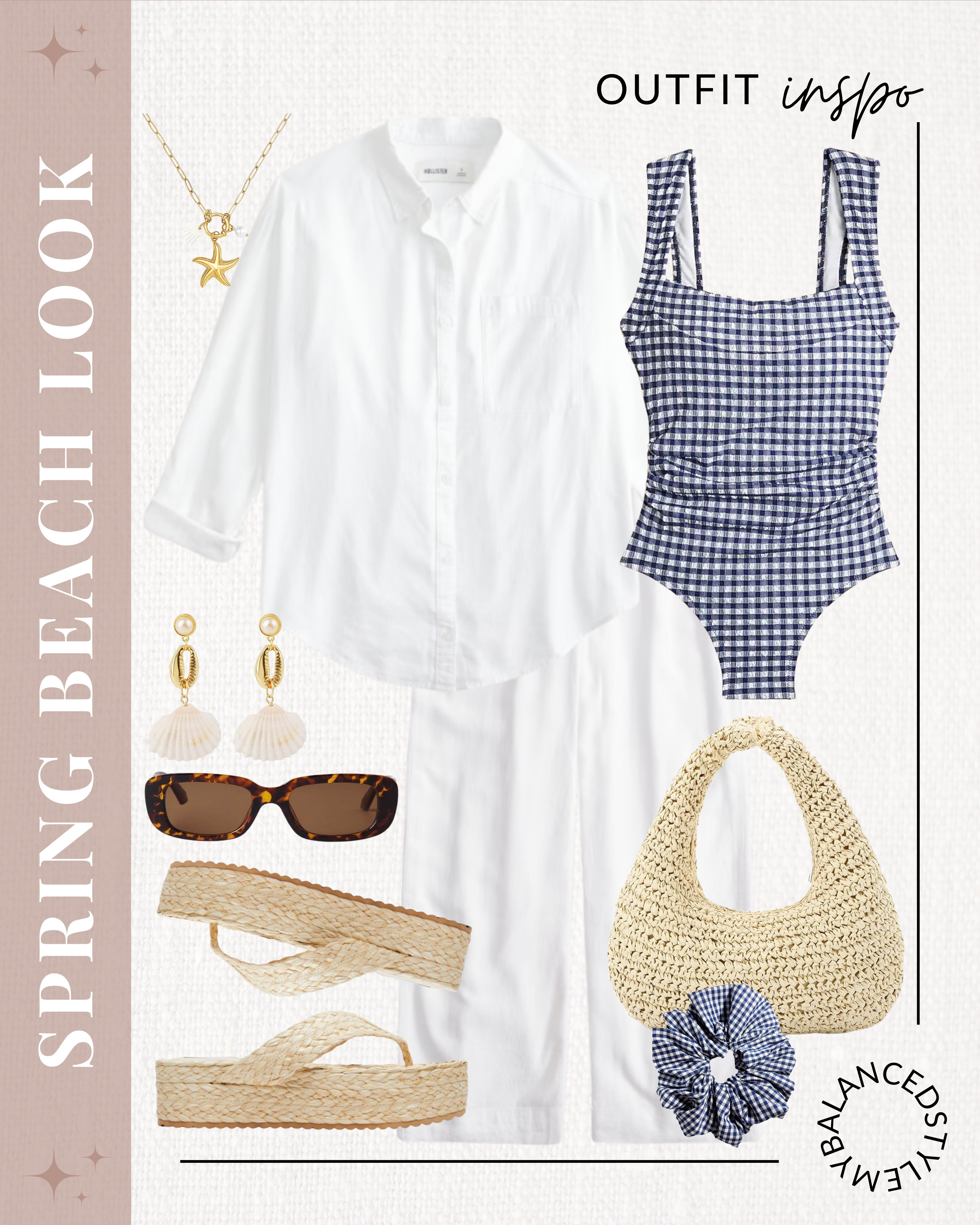Spring Beach Day Outfit Idea

Spring fashion
Spring style
Bikinis
Women’s sundresses
Women’s Sun hats
Women’s accessories
Spring accessories
Women’s coverups
Women’s sneakers
Neutral sneakers
Marc jacobs
Spanx
Spring sneakers
Two piece sets
Everyday Tote
Women’s fashion
Affordable fashion
Belt bags
Women’s denim shorts
Distressed denim
Fashion tote bags
Women’s swimsuits
Women’s sandals

#LTKSeasonal #LTKStyleTip #LTKSaleAlert