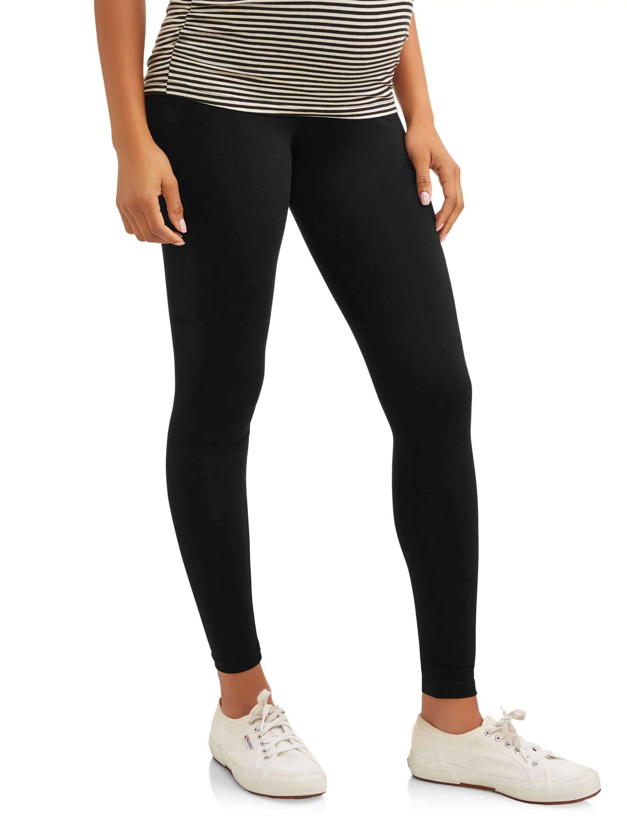 Maternity Oh! Mamma Legging with Full Panel (Available in Plus Sizes) | Walmart (US)