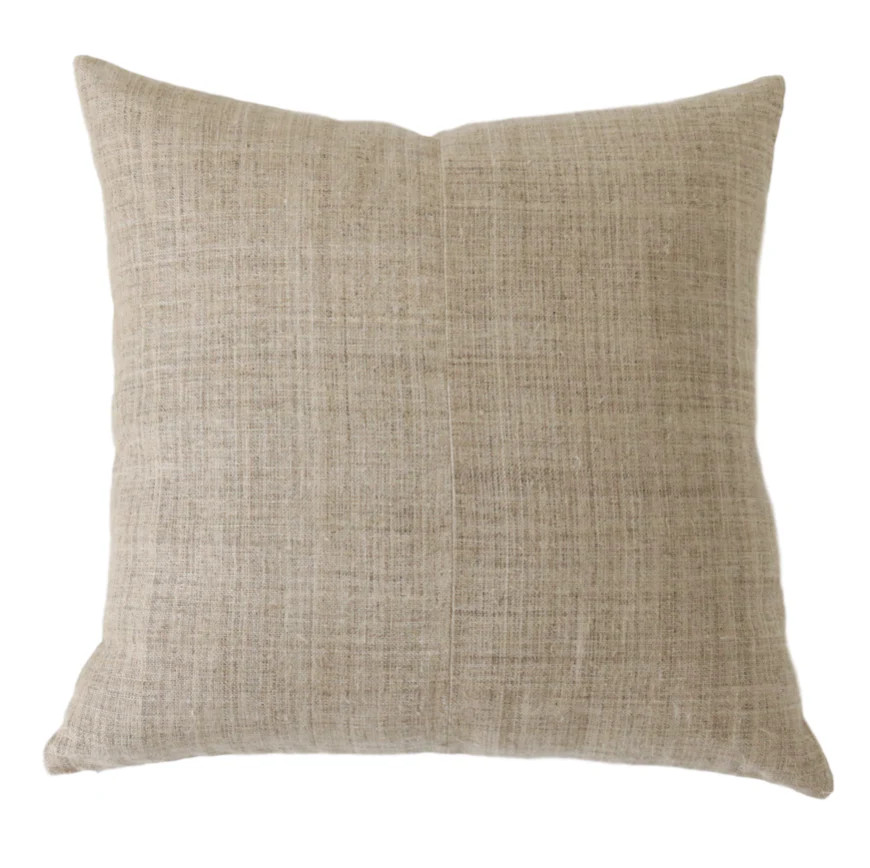 Jasper Tan Pillow Cover | Danielle Oakey Interiors INC
