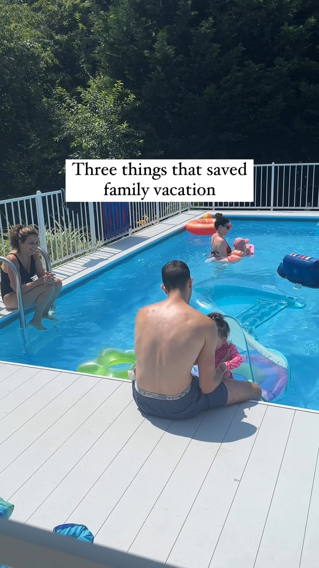 3 things that saved family vacation
1. Portable black-out shades
2. Hanging shoe organizer
3. Letting gooo!