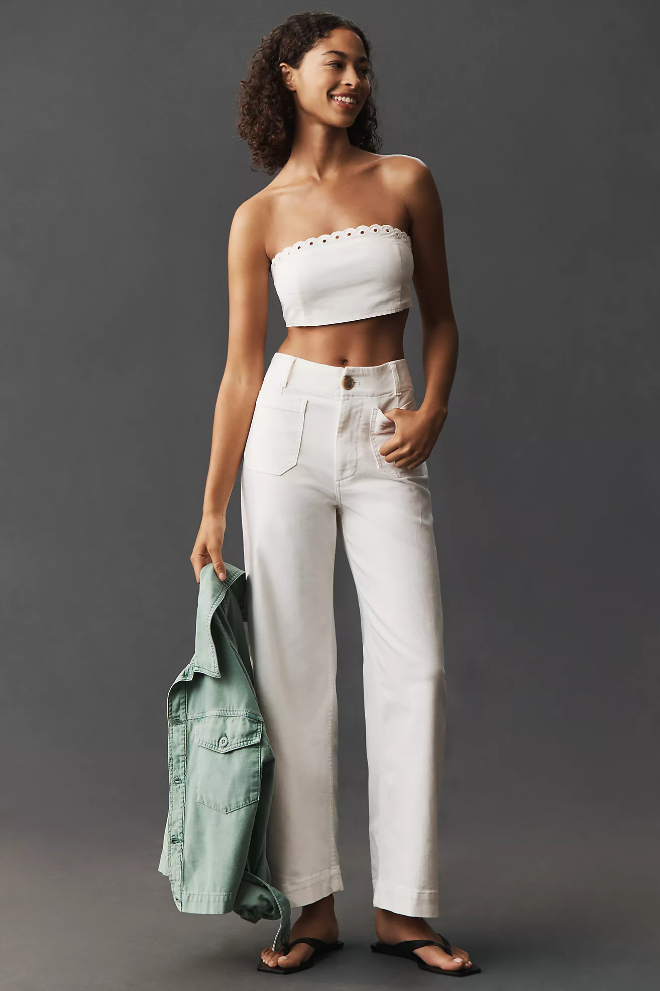 The Colette Full-Length Wide-Leg Jeans by Maeve | Anthropologie (US)