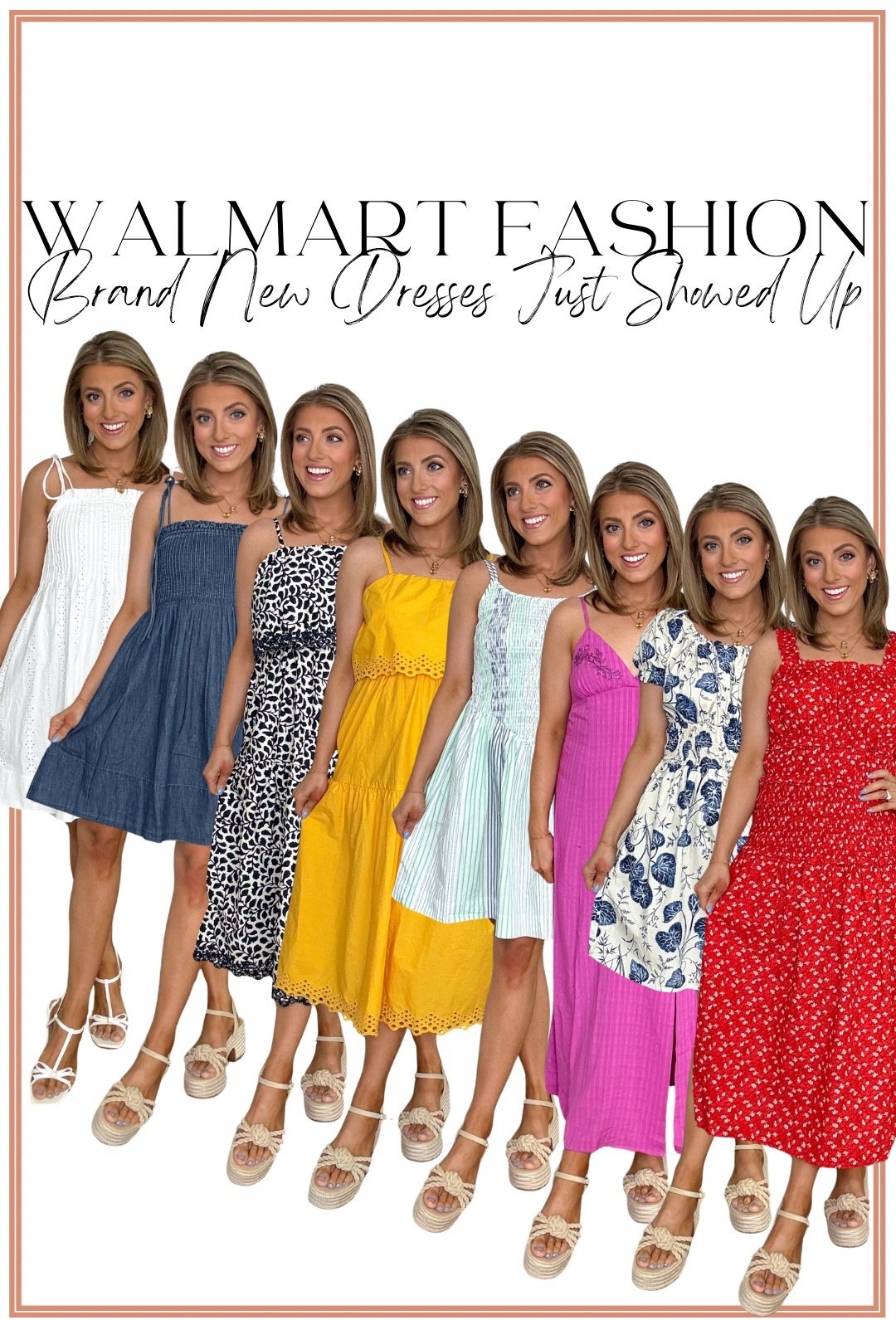 WALMART DRESSES UNDER $30 🤍🌸 these brand new spring + summer arrivals just hit the site and I am obsessed

Every single one of these dresses is under $30 and giving major higher-end vibes ✨ from easy throw-on minis to flowy midis and bold prints… these are the kind of pieces you’ll wear on repeat all season long ☀️

They’re lightweight, flattering, and perfect for everyday mom style, vacations, brunch, church, or summer events — truly something for everyone 🙌

I’m also linking even MORE brand new Walmart dresses that just dropped and they are just as good 😍 if you’ve been waiting for a sign… this is it because these will go FAST 🏃‍♀️💨

#walmartfashion #walmartstyle #walmartfinds #walmartnewarrivals #springdresses #summerdresses #affordablefashion #budgetstyle #dressesunder30 #everydaystyle #momstyle #casualoutfits #vacationstyle #brunchoutfit #lookforless #styleonabudget #targetstyle 

#LTKPetite #LTKootd