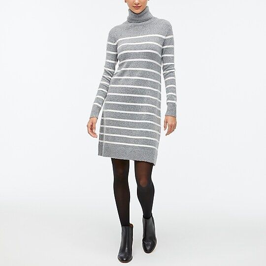 Relaxed striped sweater-dress | J.Crew Factory