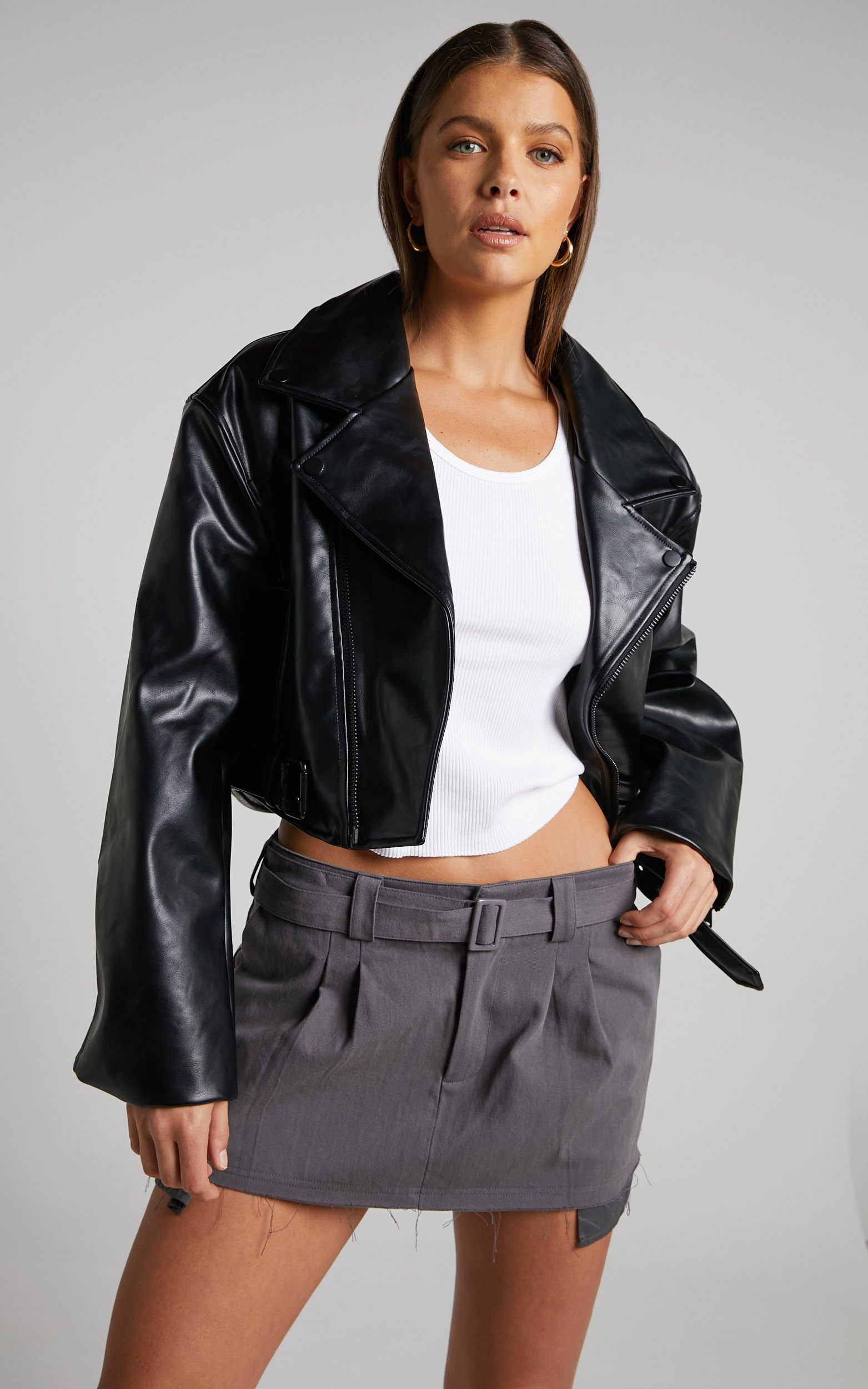 Lioness - Staten Island Jacket in Black | Showpo (US, UK & Europe)