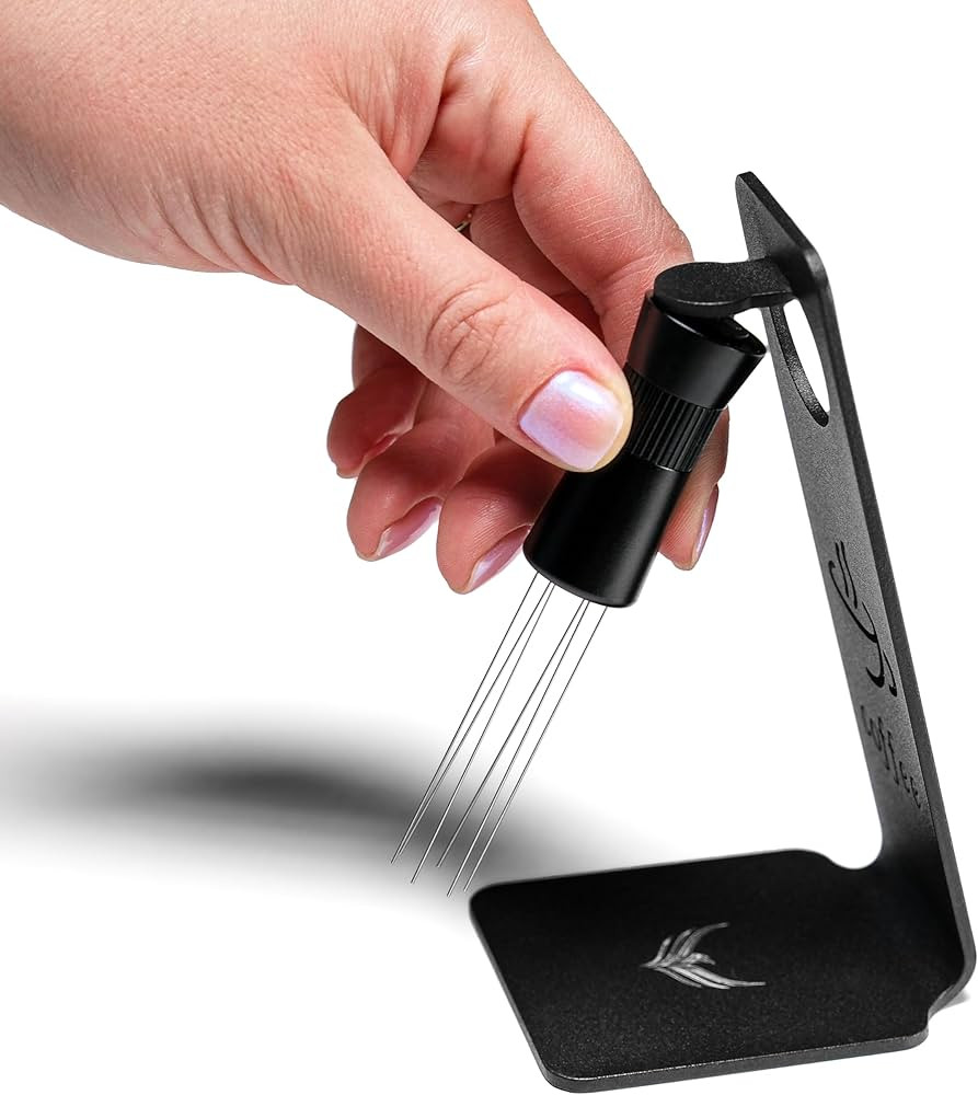 WDT Tool Espresso Stirrer Distrubution Tool Adjustable Coffee Needle Distributor 0.25mm & 0.4mm /... | Amazon (US)