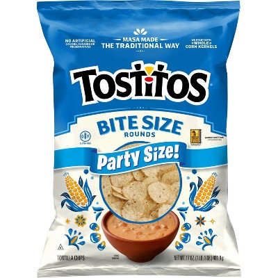Tostitos Bite Size Tortilla Chips Party Size - 17oz | Target