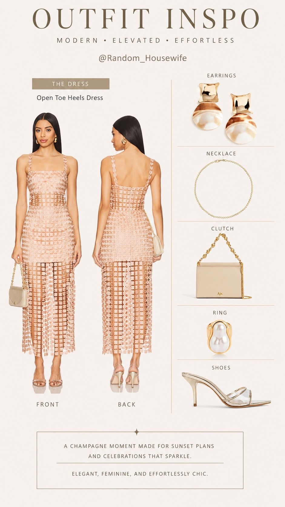 Outfit Inspo - Champagne

#LTKdayinmylife #LTKSeasonal #LTKOver40
