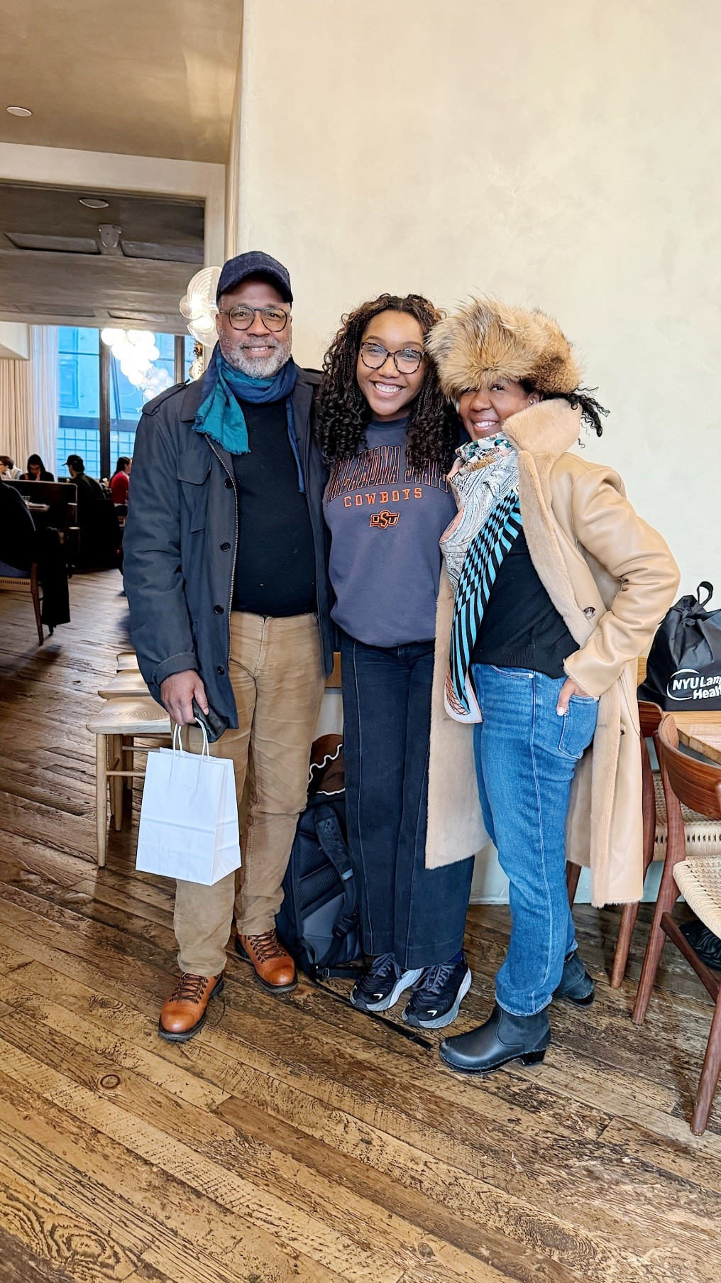 We bundled up to brave the cold to meet our goddaughter for brunch.

#LTKstorytime #LTKSeasonal #LTKootd