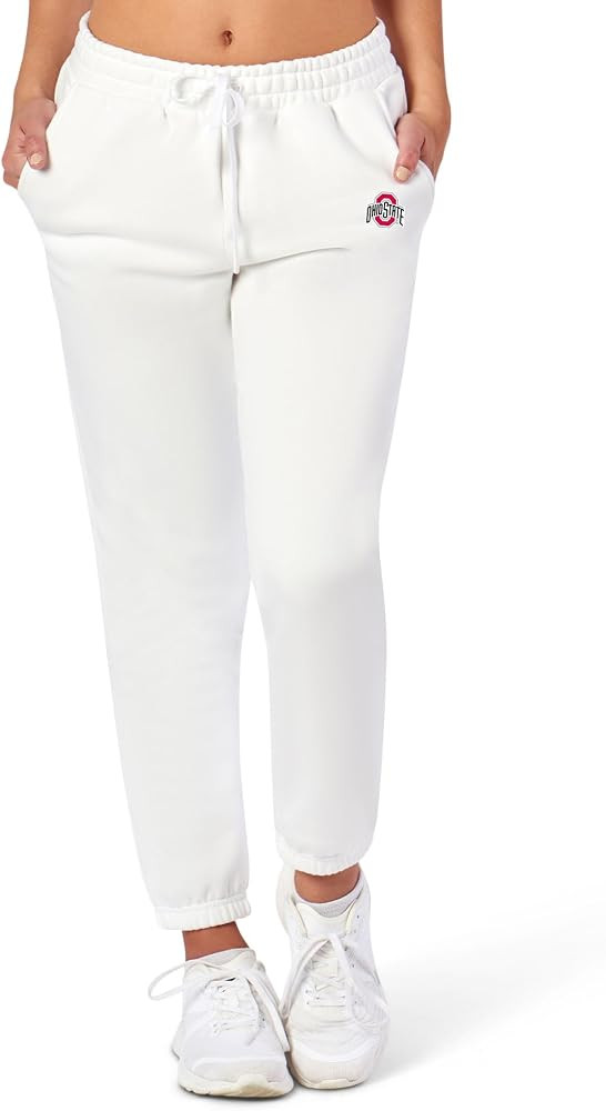 NCAA Women's Tapered Joggers with Pockets, Comfort-Fit Lounge Pants, Stretch Athletic Sweatpants ... | Amazon (US)