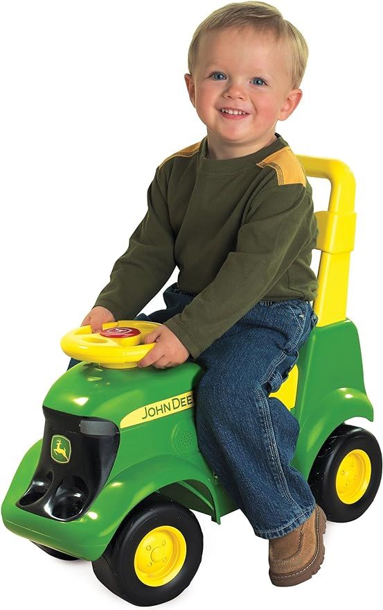 John Deere Ride On Toys Sit 'N Scoot Activity Tractor for Kids Aged 12 Months to 5 Years, Multico... | Amazon (US)