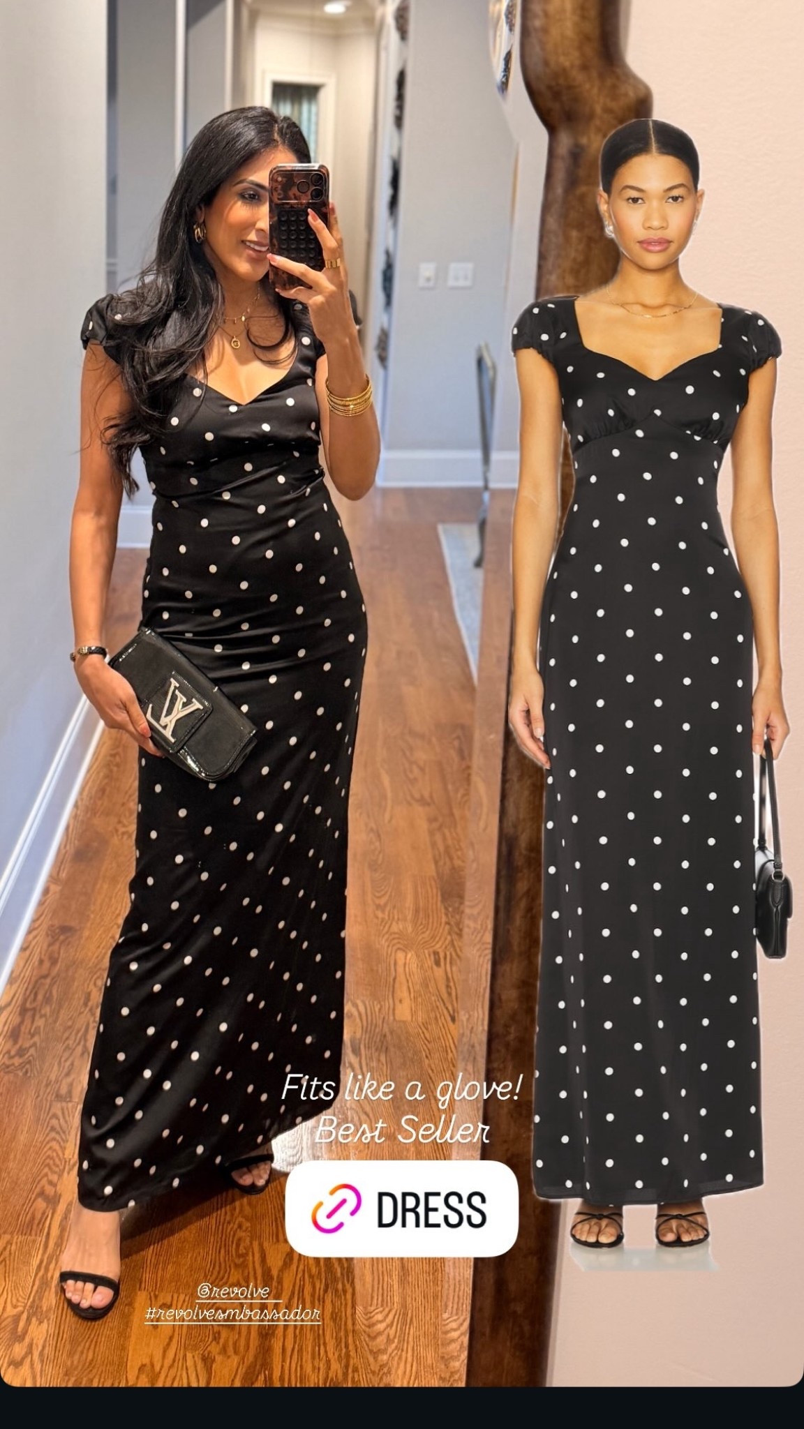 I’m 5’7” and 145 lbs and this dress fits perfectly!! Obsessed and $88! Polka dots are too cute this season 

#LTKSpringSale #LTKootd #LTKWedding