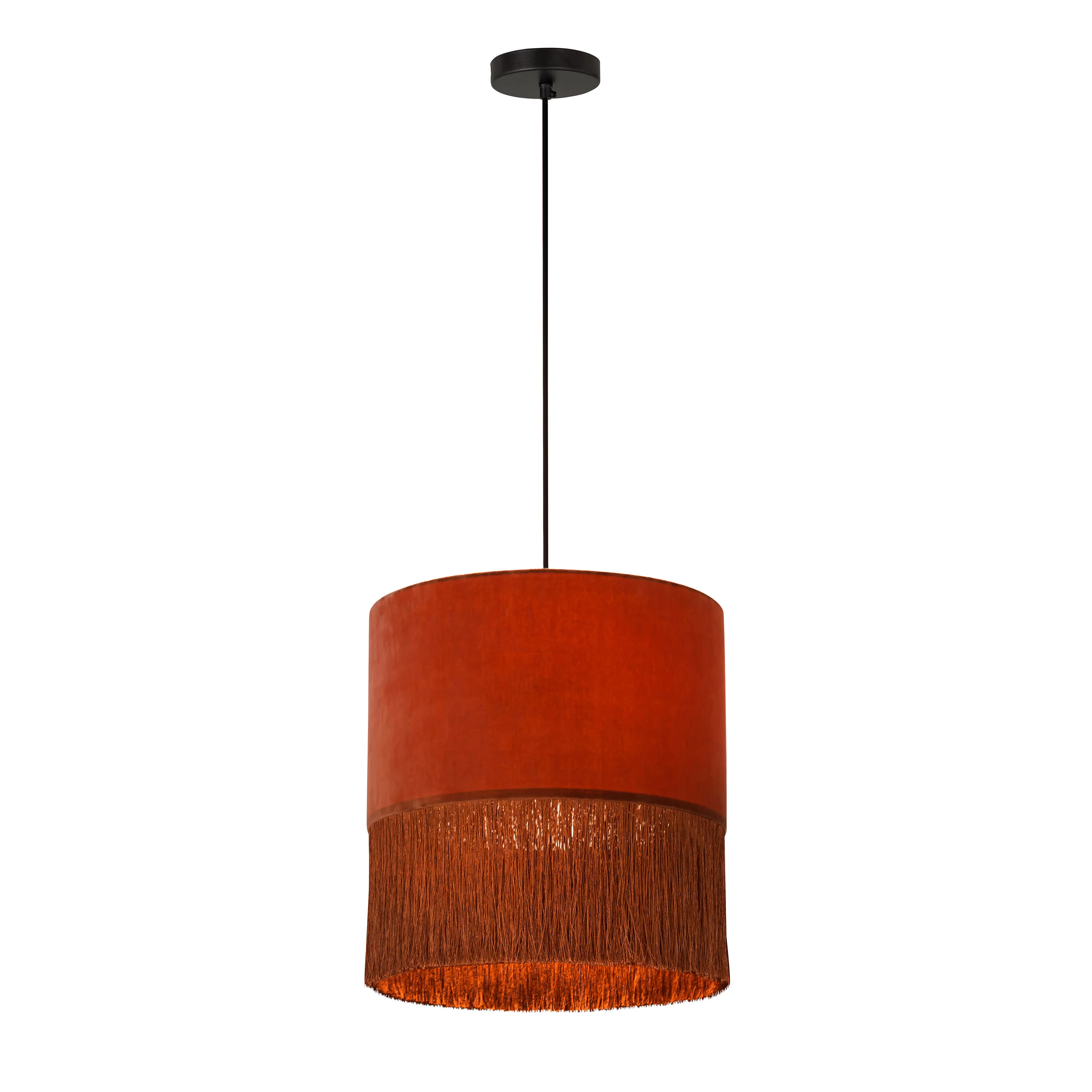 Atolla Brick Tassel Pendant | TOV Furniture