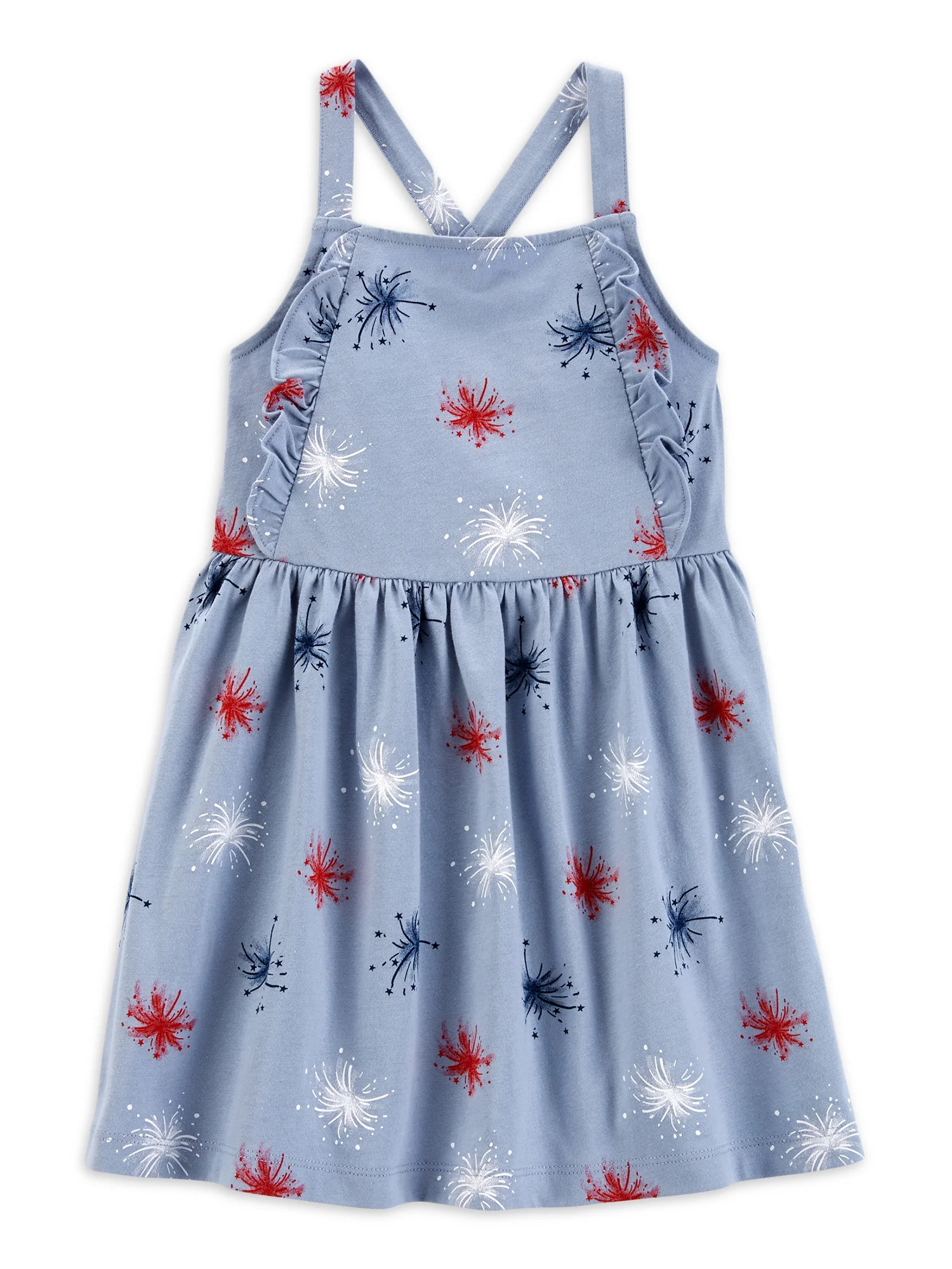 Carter's Child of Mine Toddler Girl Patriotic Dress, Sizes 12M-5T | Walmart (US)