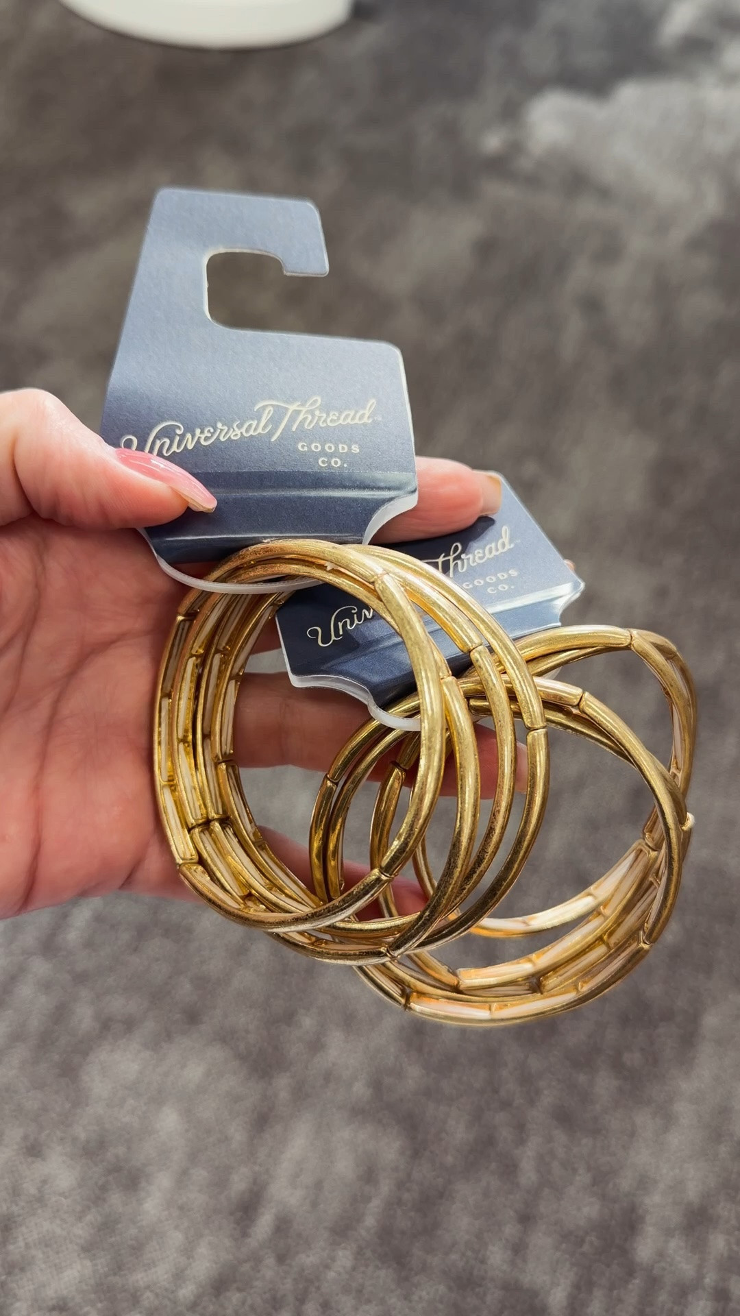 These are my absolute favorite gold bracelets from @Target 💛 I am buying them again for this summer absolutely gorgeous!

#LTKWorkwear #LTKTravel #LTKootd