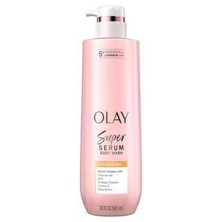 Olay Super Serum Body Wash For Extra Dry Skin, 18.5 oz - 20 oz | CVS | CVS Health