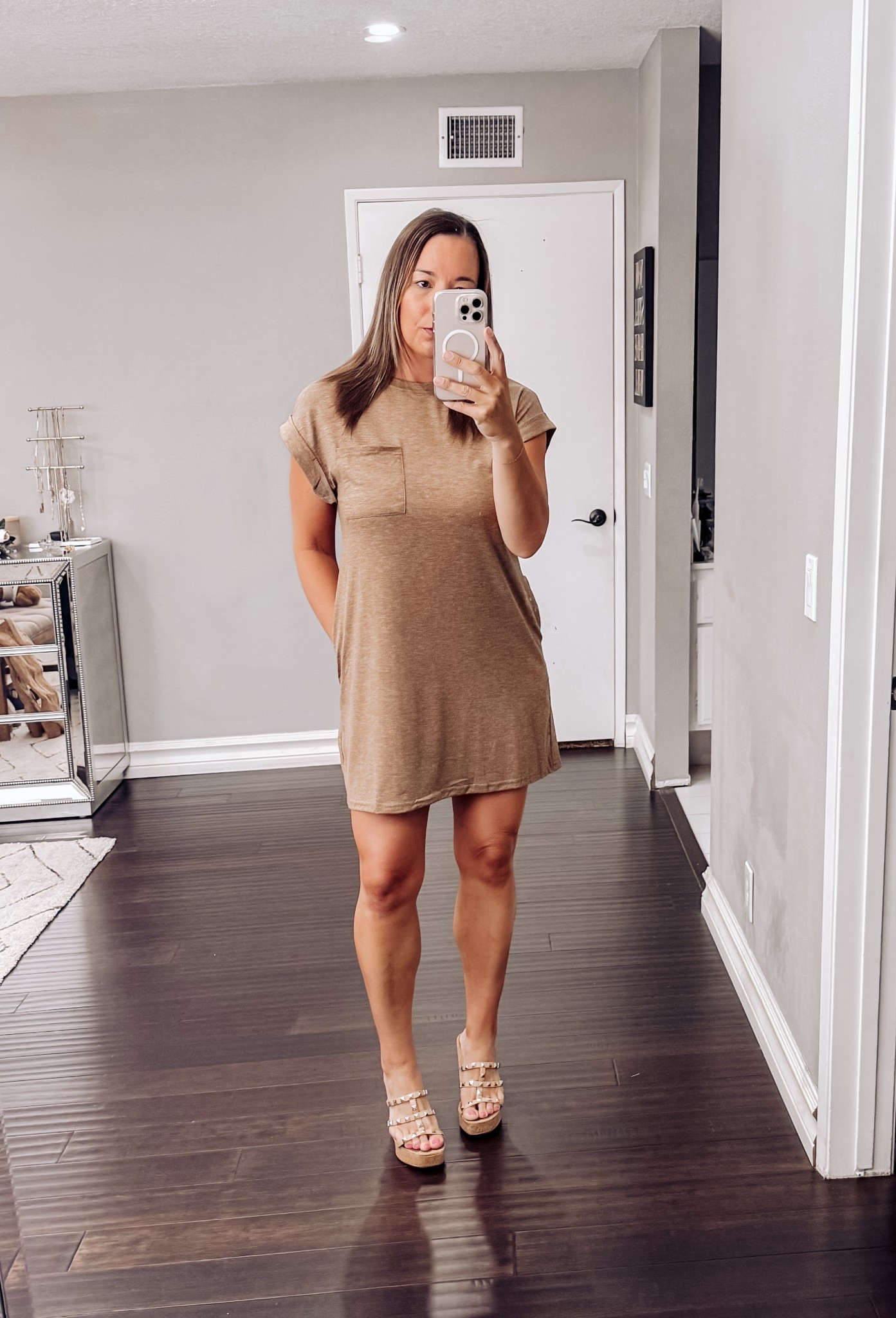 Casual and comfy! Check out my shop for this cute summer t-shirt dress @simplysarahmeadows #SummerStyle #AmazonFinds #MomStyle #AffordableFashion #CasualDress #SpringStyle #SummerDress #LTKFinds #LTKStyle  

 #LTKootd #LTKSeasonal #LTKOver40