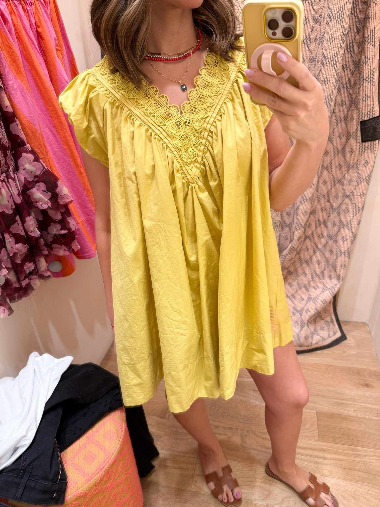 Wearing size XS in dress - go down one size!

#LTKootd