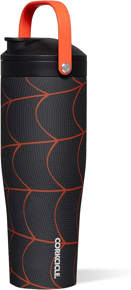 Corkcicle Protein Shaker - Built-In Agitator & Fruit Strainer Lid - 30oz - Miles Morales | Amazon (US)