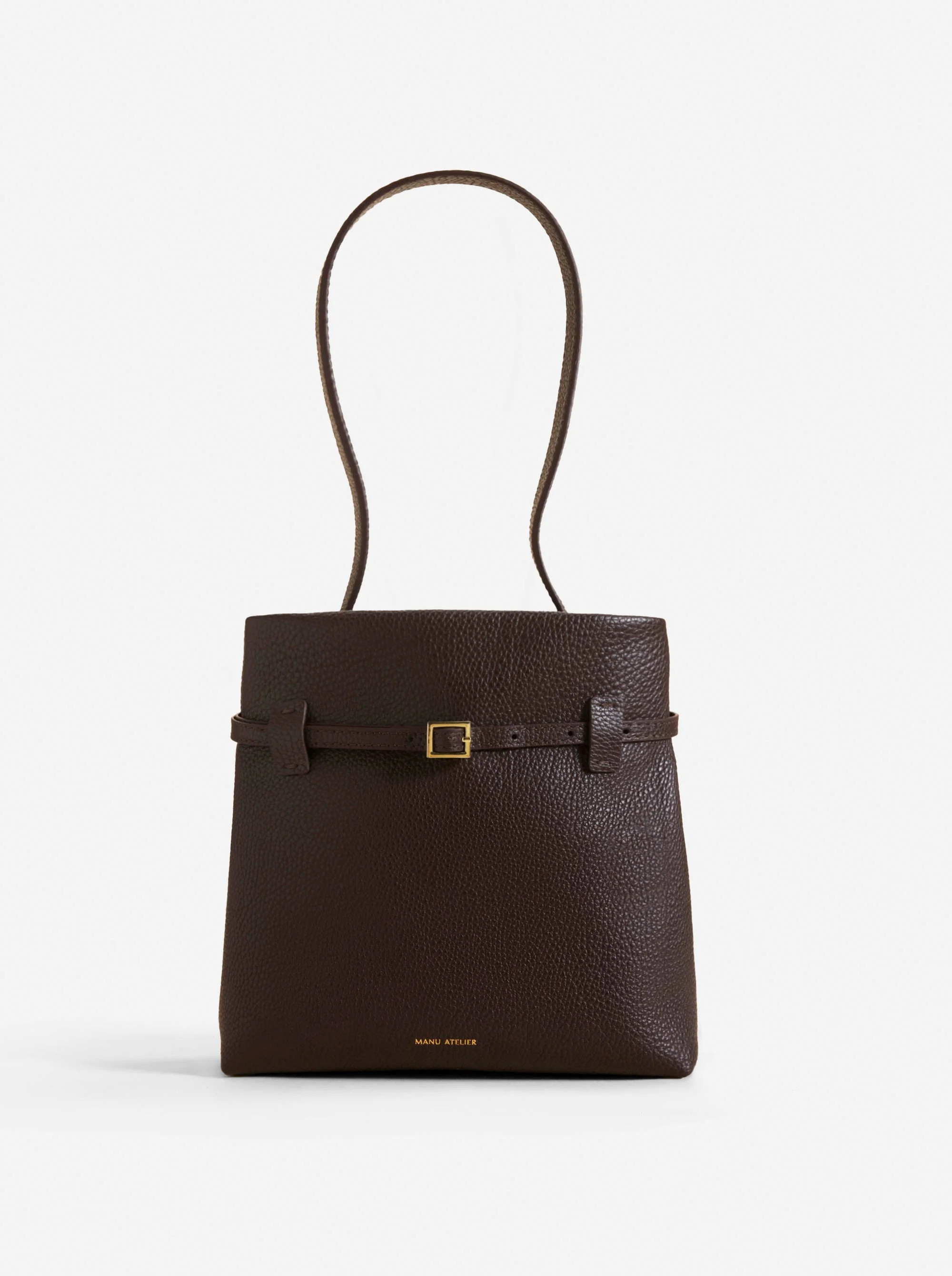 Mini Tote du Jour Deep Brown by Manu Atelier | Manu Atelier