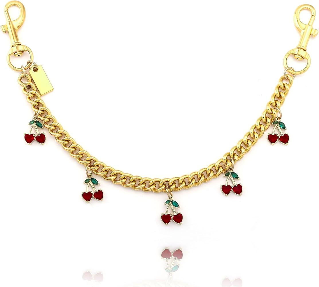 Bag Purse Charm Chain for Handbags - Gold Key Chain Accessories - Cute Keychain Gifts for Women | Amazon (US)