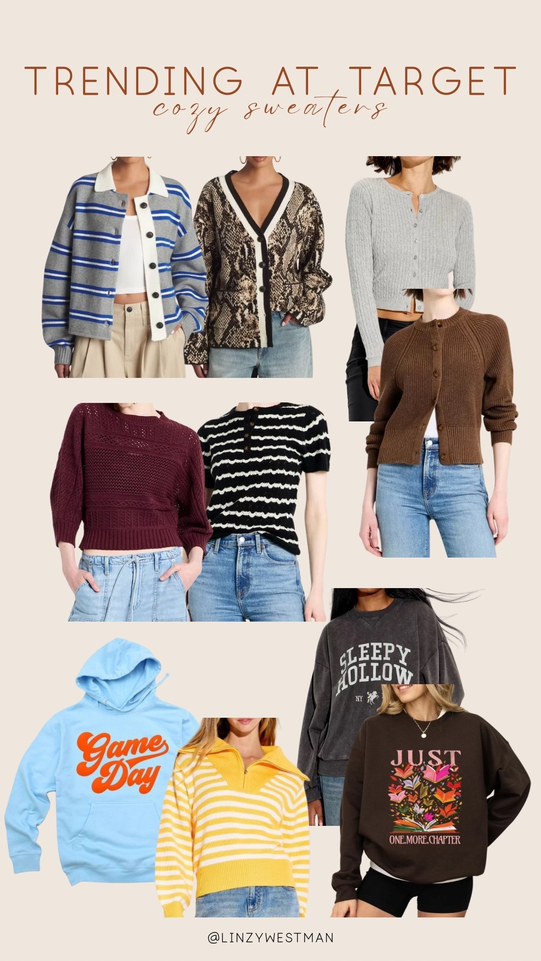 Target trending Cozy Sweaters.

#LTKSeasonal #LTKootd