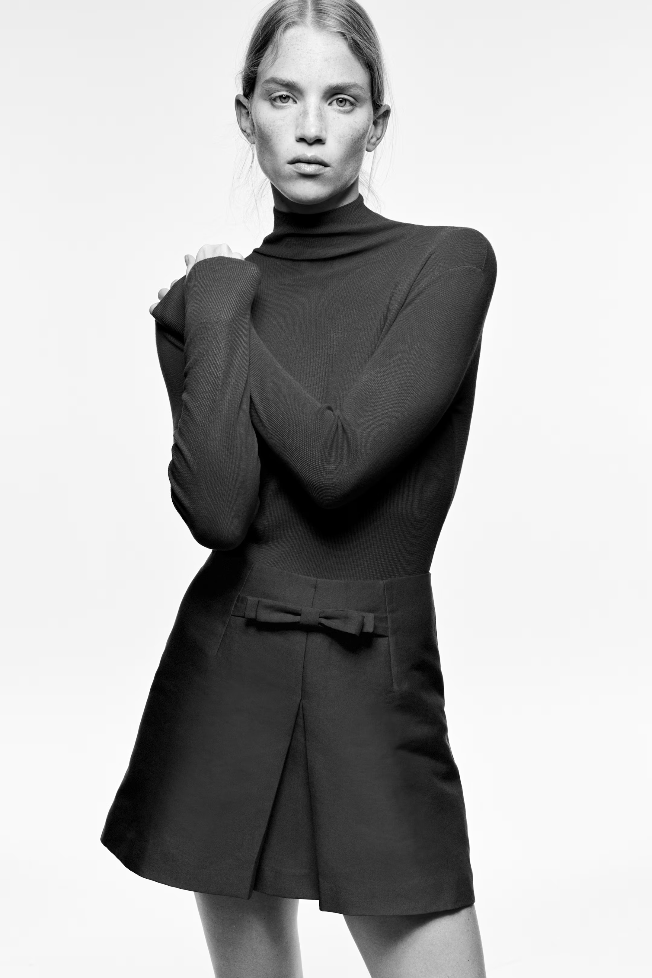 Bow-Front Mini Skirt | H&M (US + CA)