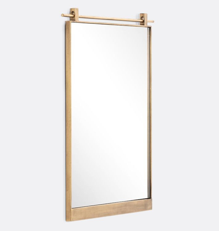Lawson Metal Frame Bracket Mirror | Rejuvenation