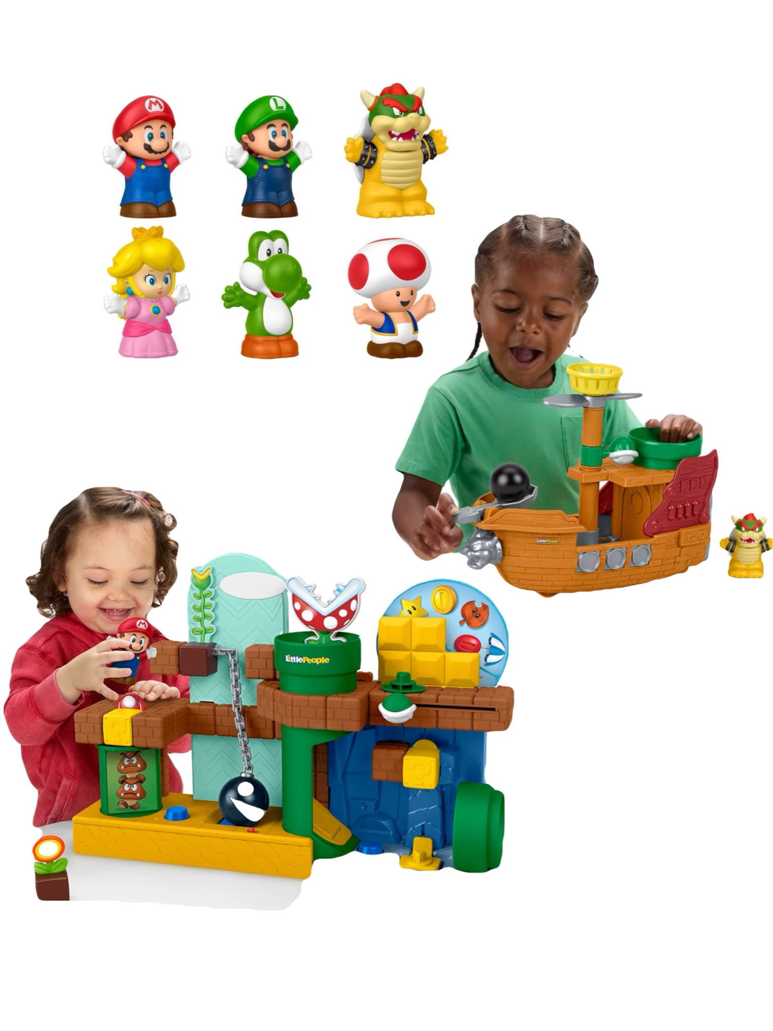 Mario little people toddler toys! 

#LTKfamily #LTKbaby #LTKkids