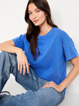 Vintage Crew-Neck T-Shirt | Old Navy (US)