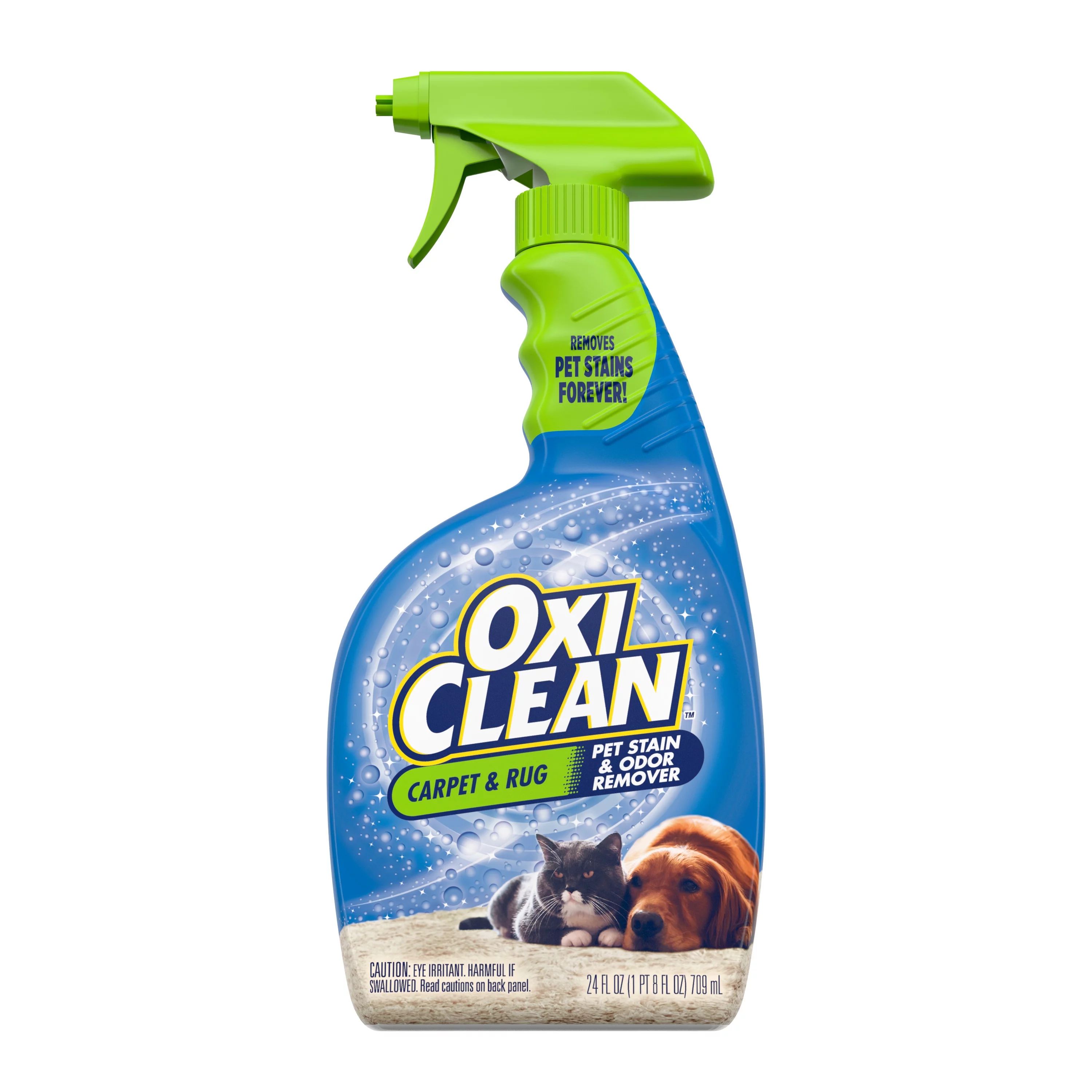 OxiClean Carpet & Area Rug Pet Stain & Odor Remover, 24oz - Walmart.com | Walmart (US)