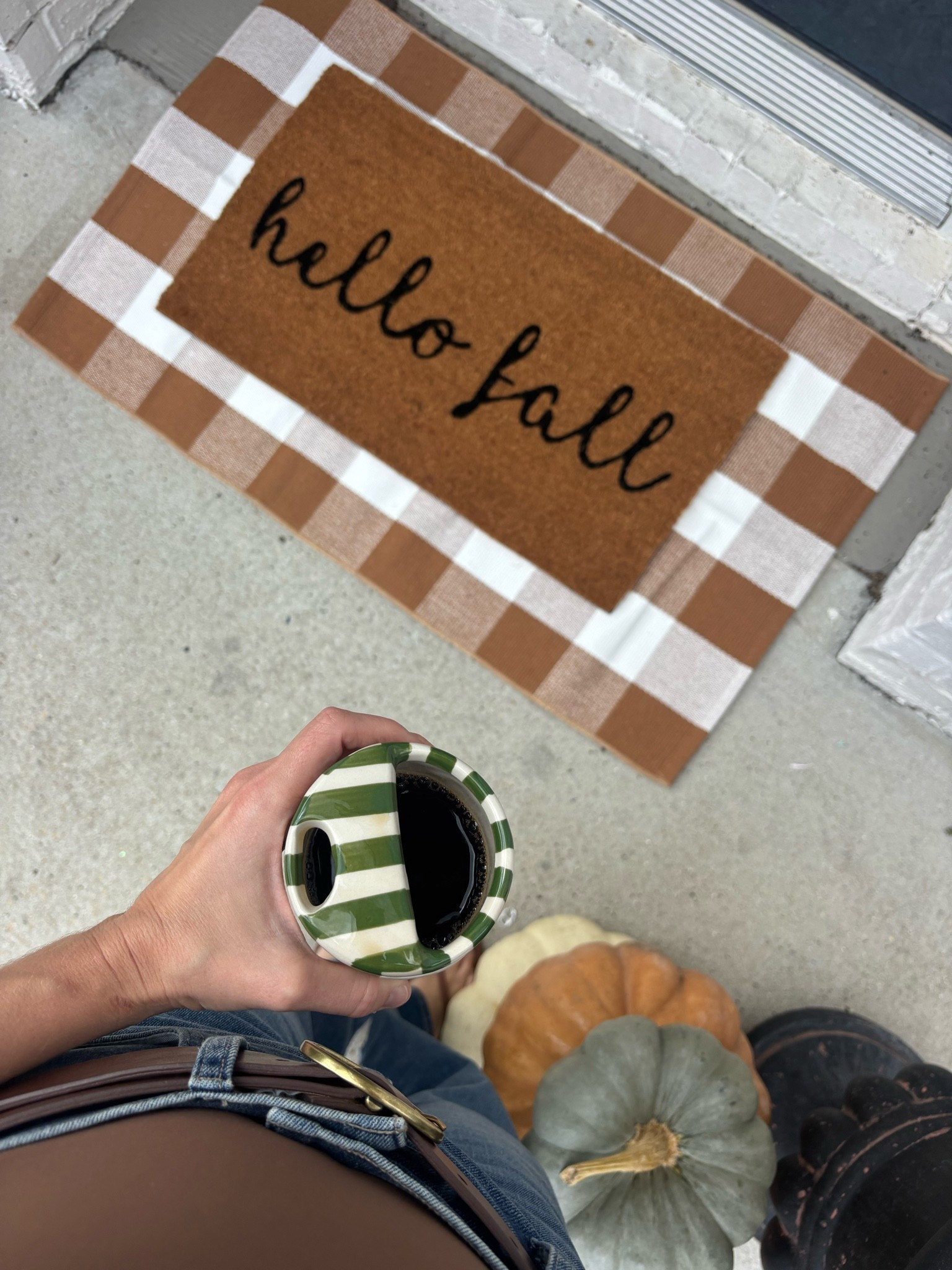 Fall doormat