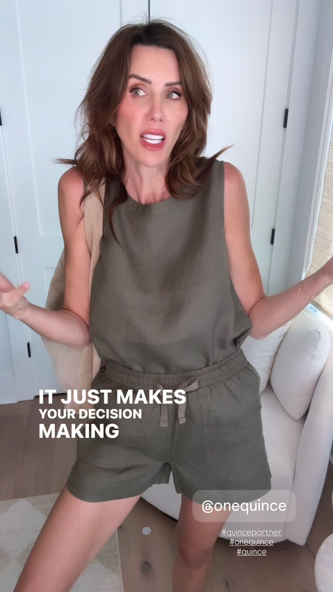 linen sets make getting dressed so effortless 

#LTKootd #LTKOver40 #LTKgrwm