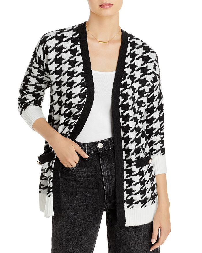 Houndstooth Cardigan - 100% Exclusive | Bloomingdale's (US)